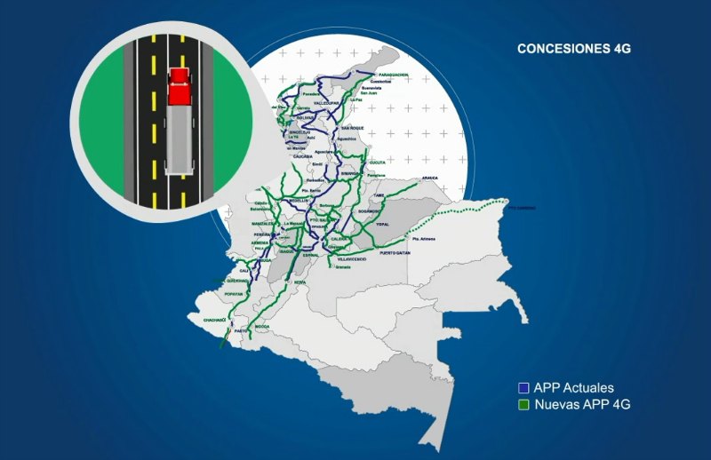 Imagen relacionada con Masivo interés de firmas colombianas y extranjeras por segunda ola de proyectos de 4ta Generación de Gobierno Nacional