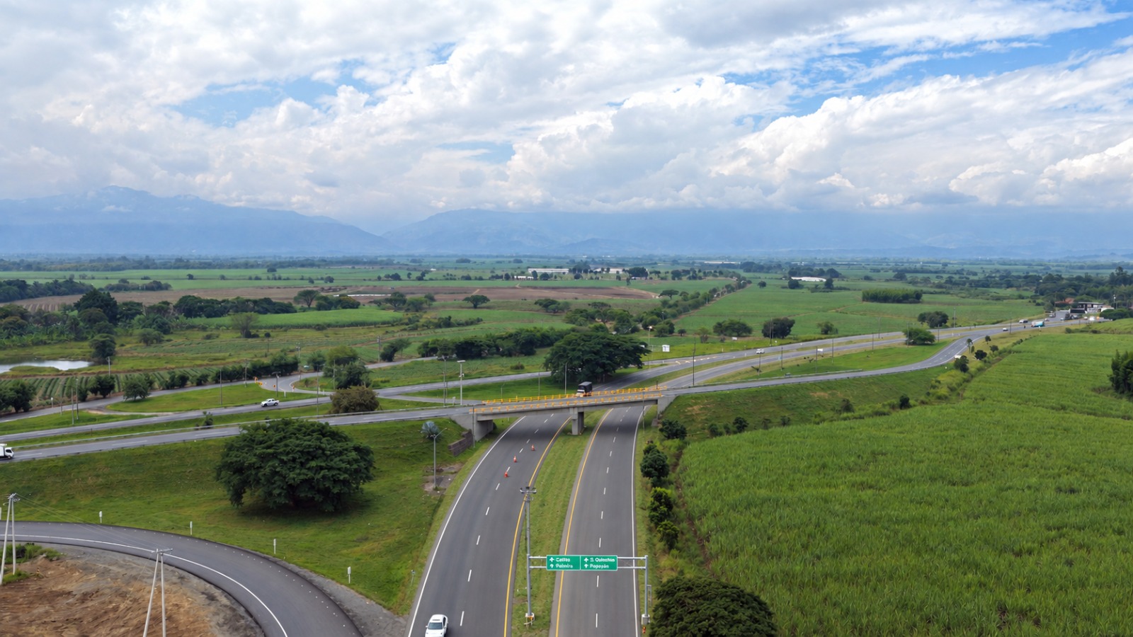 Imagen relacionada con ANI pone en funcionamiento segunda calzada entre Jamundí y Villa Rica en el proyecto Nueva Malla Vial del Valle del Cauca: Accesos Cali y Palmira