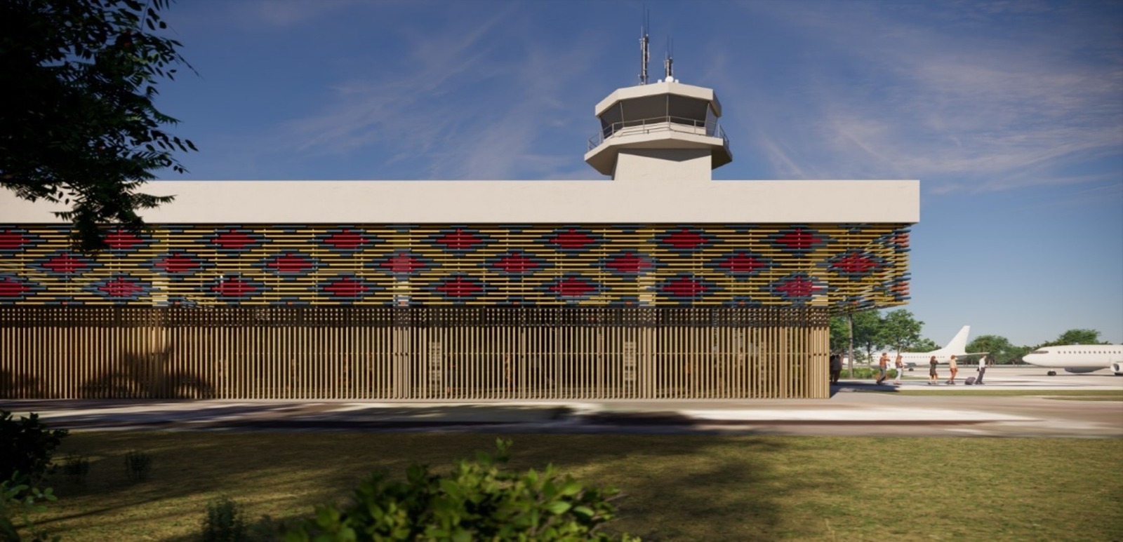 Imagen relacionada con Aeropuerto de Riohacha estrenará nueva fachada con elementos de la cultura Wayuu