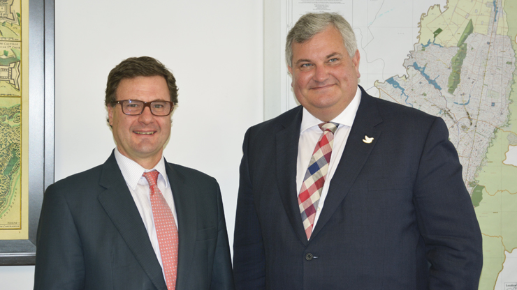 Imagen relacionada con En su visita a Colombia, el Ministro de Comercio e Inversión Británico habló sobre el desarrollo de la Infraestructura en el país