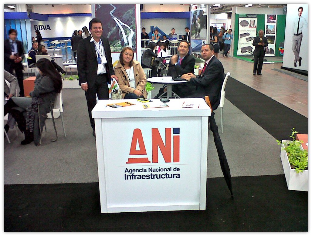 Imagen relacionada con ANI presente en Feria Expoestatal 2013 en Corferias