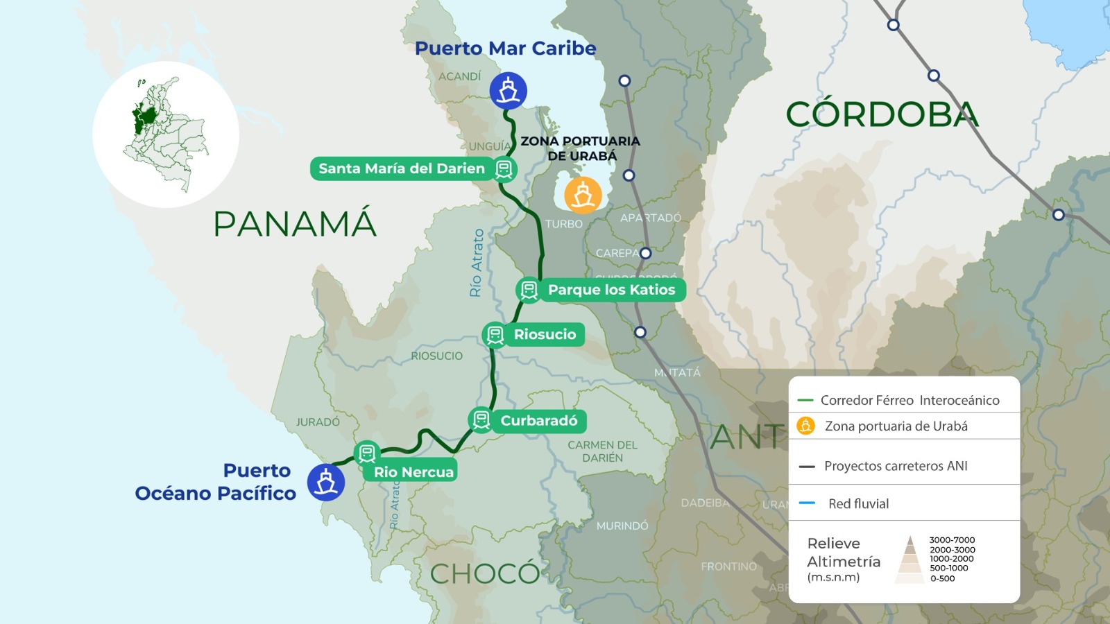Imagen relacionada con Proyecto Tren Interoceánico avanza en su proceso de estructuración técnica
