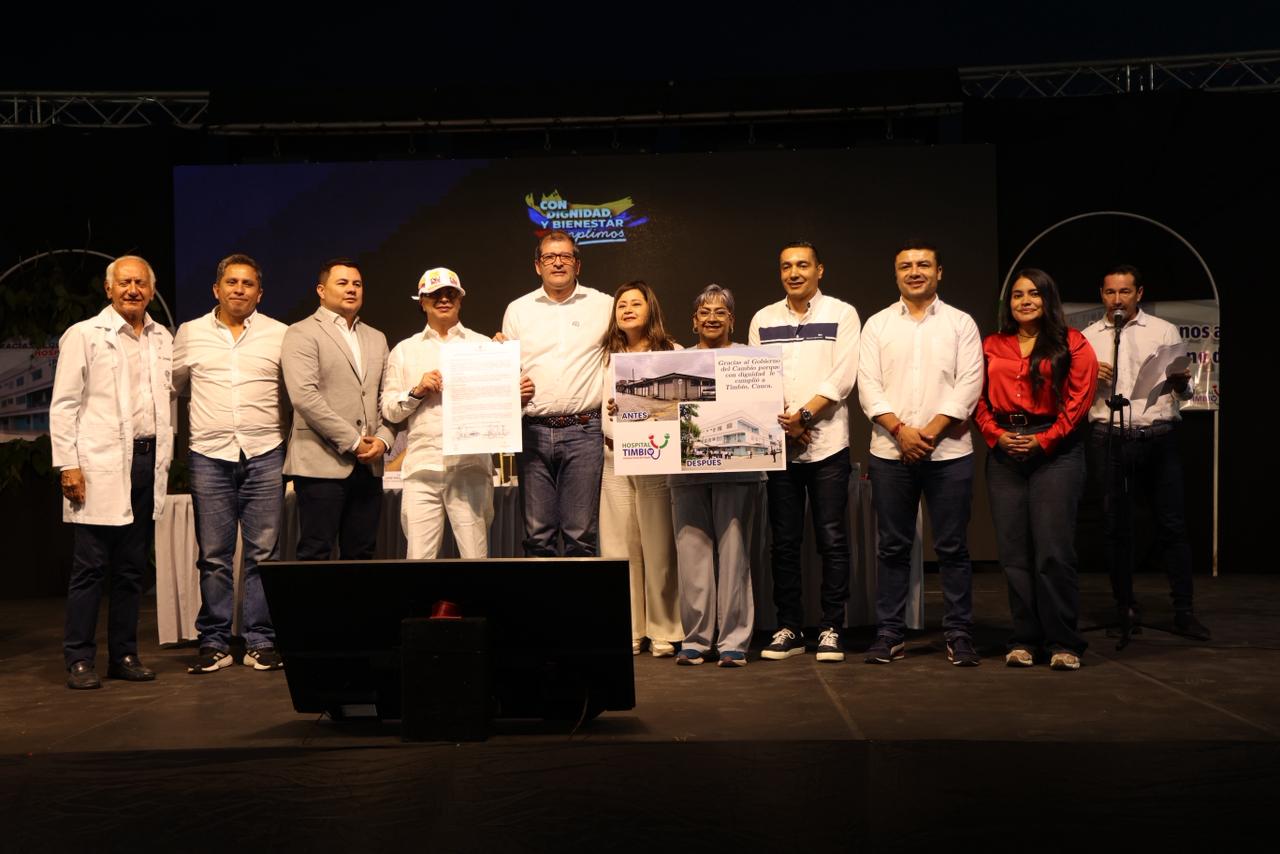 Imagen relacionada con Gobierno del Cambio protocoliza contrato para construcción del proyecto El Estanquillo-Popayán