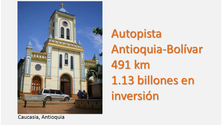 Imagen relacionada con Conpes aprueba la sexta APP de Iniciativa Privada, Autopista Antioquia – Bolívar