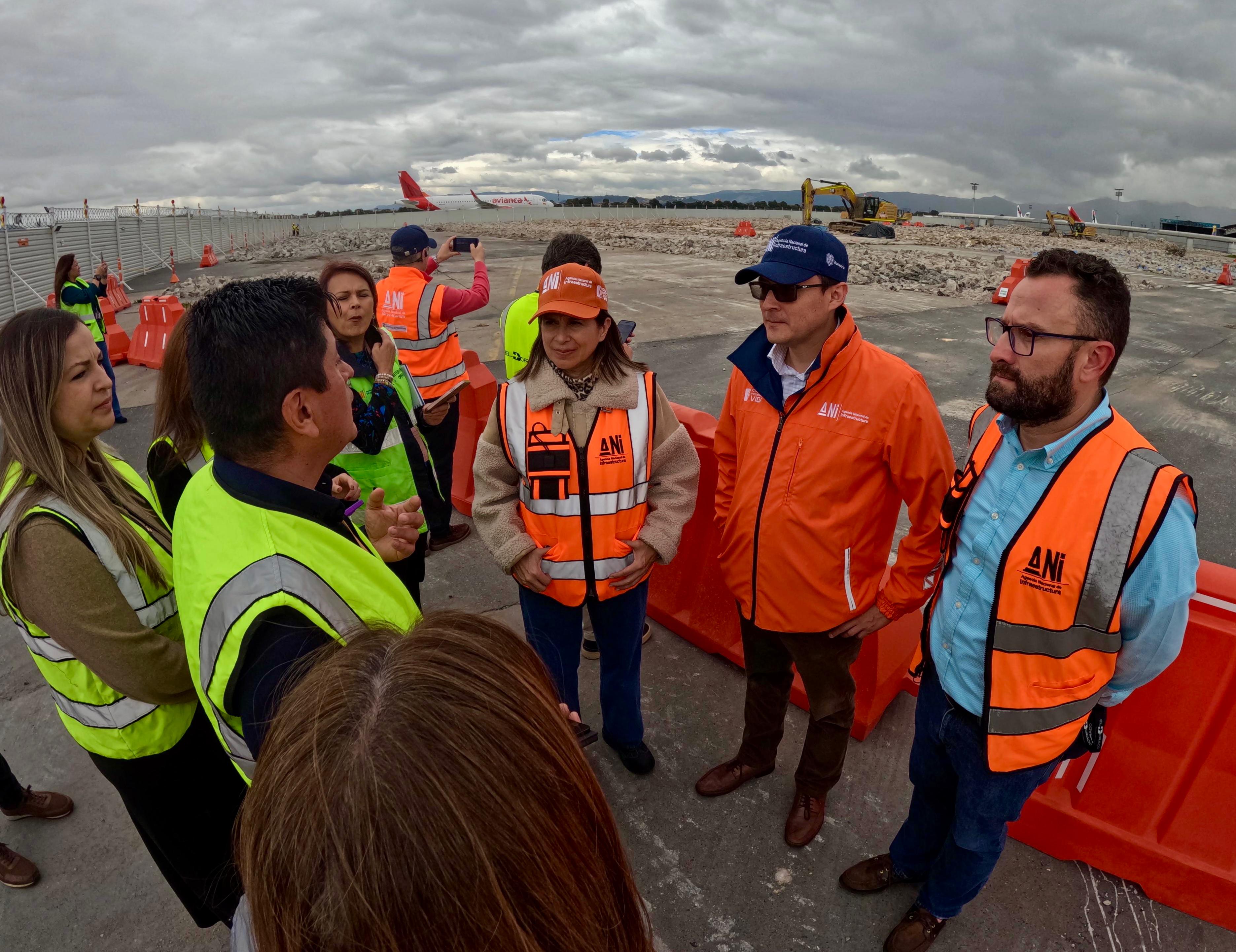 Imagen relacionada con Avanzan las obras de mejoramiento del Aeropuerto Internacional El Dorado