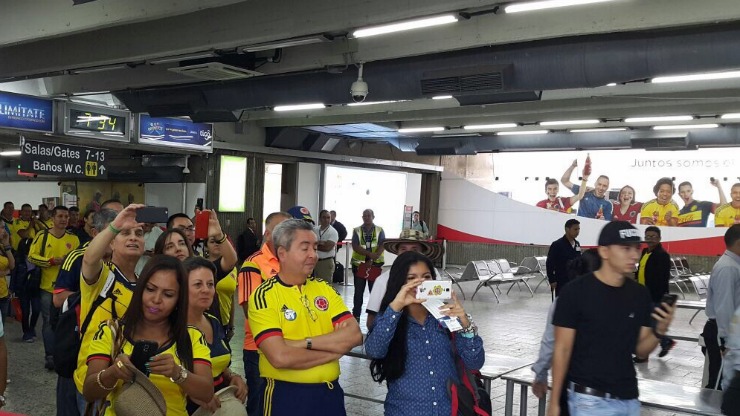 Imagen relacionada con Aeropuerto de Barranquilla en operación especial por partido de la selección