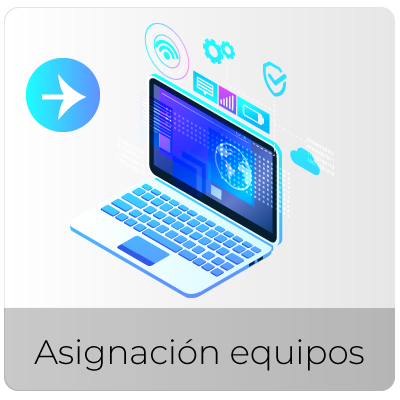 Icono asiganacion de equipos