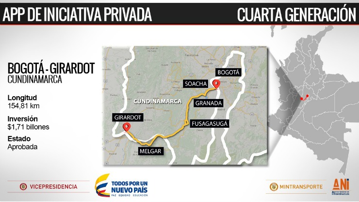 Imagen relacionada con “Propuestas para desarrollar tercer carril Bogotá-Girardot, demuestran confianza en el sector” Presidente de la ANI