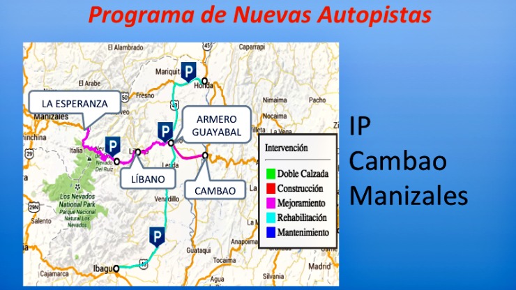 Imagen relacionada con Consejo de ministros aprobó el proyecto de iniciativa privada Cambao – Manizales