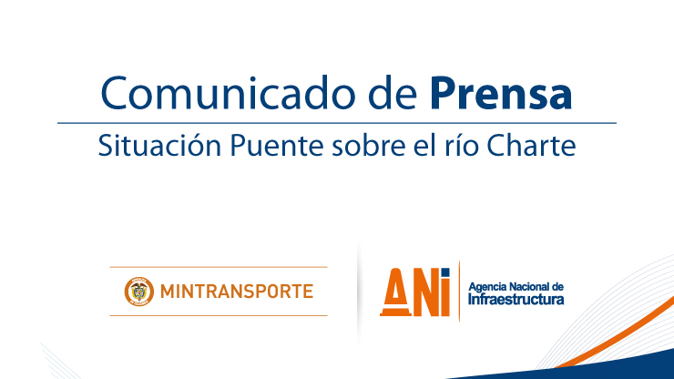Imagen relacionada con Comunicado - Situación puente sobre el río Charte