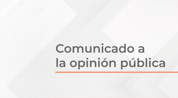 Imagen relacionada con Comunicado