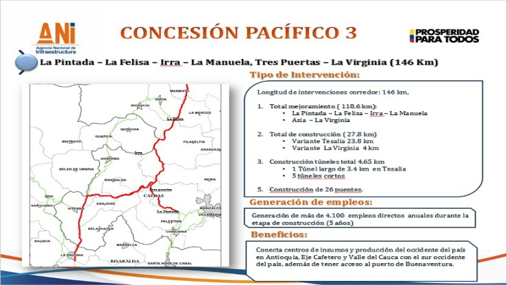 Imagen relacionada con ANI recibirá propuestas para Conexión Pacífico 3 de Autopistas para la Prosperidad, transmisión via streaming