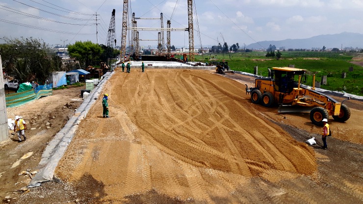 Imagen relacionada con Avanzan las obras de construcción del nuevo puente vehicular sobre la Calle 80 en Bogotá