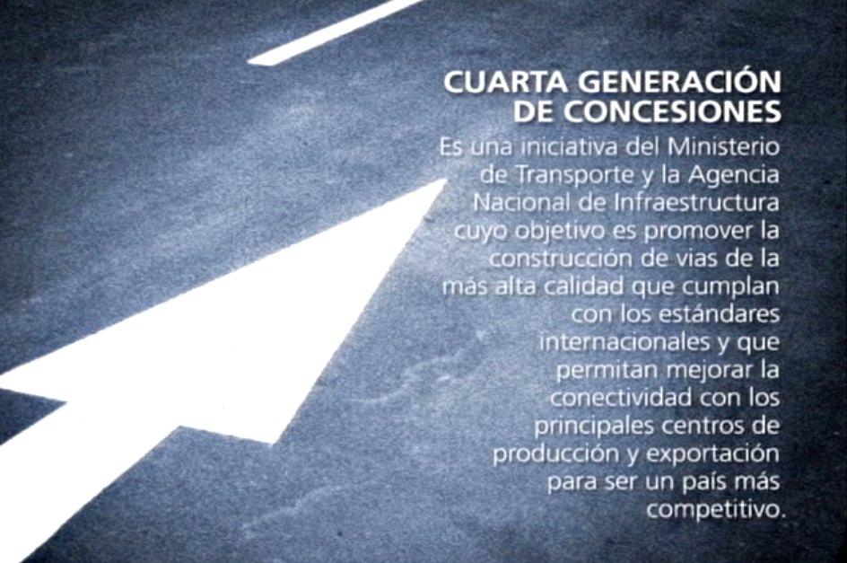 Imagen relacionada con ANI recibirá manifestaciones de interés para proyectos de Cuarta Generación de Concesiones