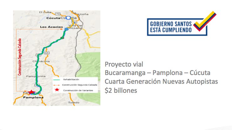 Imagen relacionada con En Octubre se abren licitaciones para transformar la vía Bucaramanga - Pamplona - Cúcuta