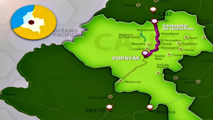 Imagen relacionada con A un paso de ser contratada la Autopista de Cuarta Generación, Popayán-Santander de Quilichao