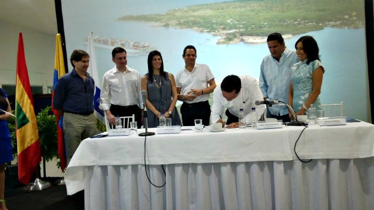 Imagen relacionada con El Gobierno Nacional suscribe el contrato para dar inicio a las obras de profundización y ampliación del canal de acceso a la Bahía de Cartagena
