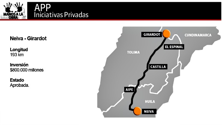 Imagen relacionada con Conpes aprueba APP de Iniciativa Privada Neiva-Girardot de la ANI y vigencias futuras para el Túnel del Toyo