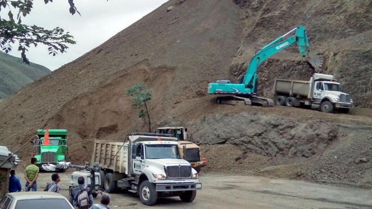 Imagen relacionada con Continúan labores para habilitar el paso hacia Buenaventura tras derrumbe