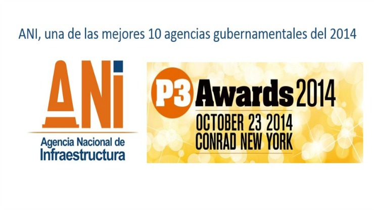Imagen relacionada con ANI entre las mejores entidades de Gobierno de América en los premios P3 Bulletin