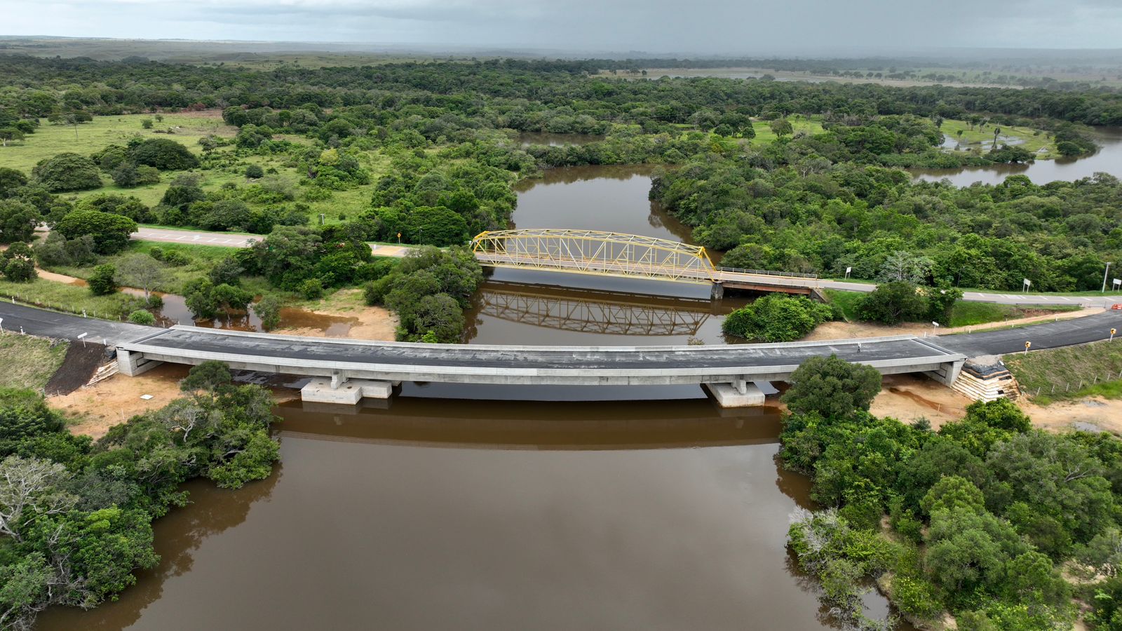 Imagen relacionada con Finalizan las obras en los puentes Yucao y Guamal en el proyecto Malla Vial del Meta