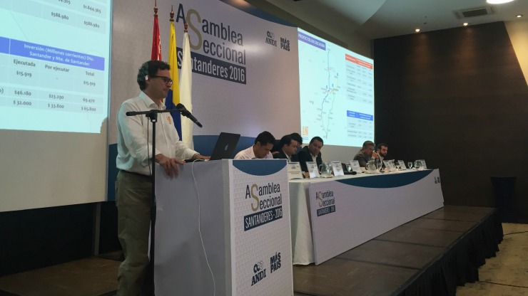 Imagen relacionada con Presidente de la ANI expuso avances de los proyectos que se ejecutan en Santander y Norte de Santander