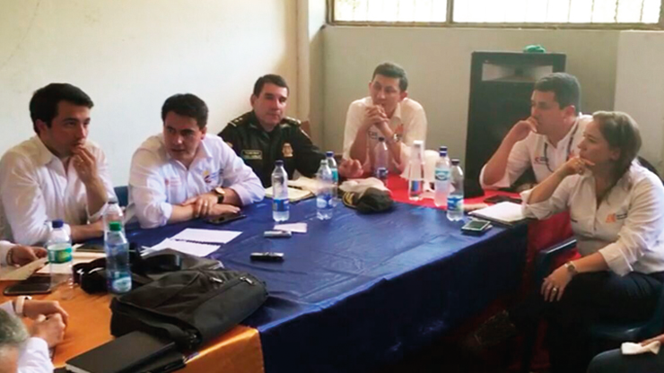 Imagen relacionada con Técnicos de la ANI acompañan equipo que lidera plan de choque para atender emergencia vial en Casanare