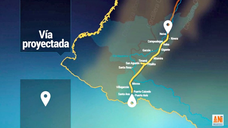 Imagen relacionada con Via streaming: audiencia de adjudicación proyecto vial Santa Ana-Mocoa-Neiva