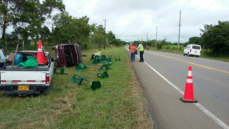 Imagen relacionada con Concesión Vial de los Llanos realiza simulacro de accidente en la vía a Puerto López