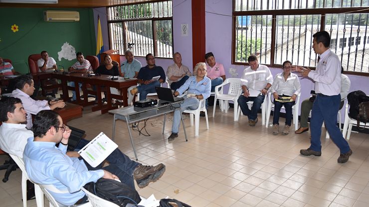 Imagen relacionada con Continúan socializaciones sobre estudios y predios en proyecto Santana - Mocoa - Neiva