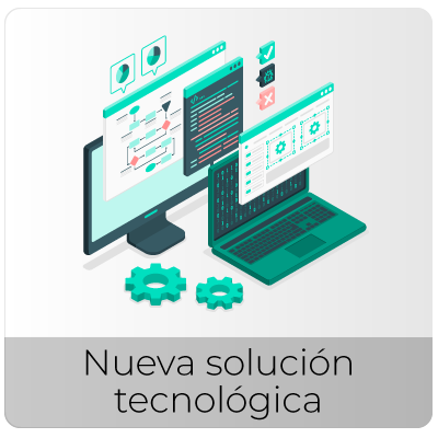 Icono solucion tecnologica