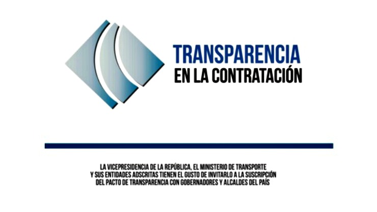 Imagen relacionada con Via streaming: Suscripción del pacto de transparencia sector transporte con gobernadores y alcaldes