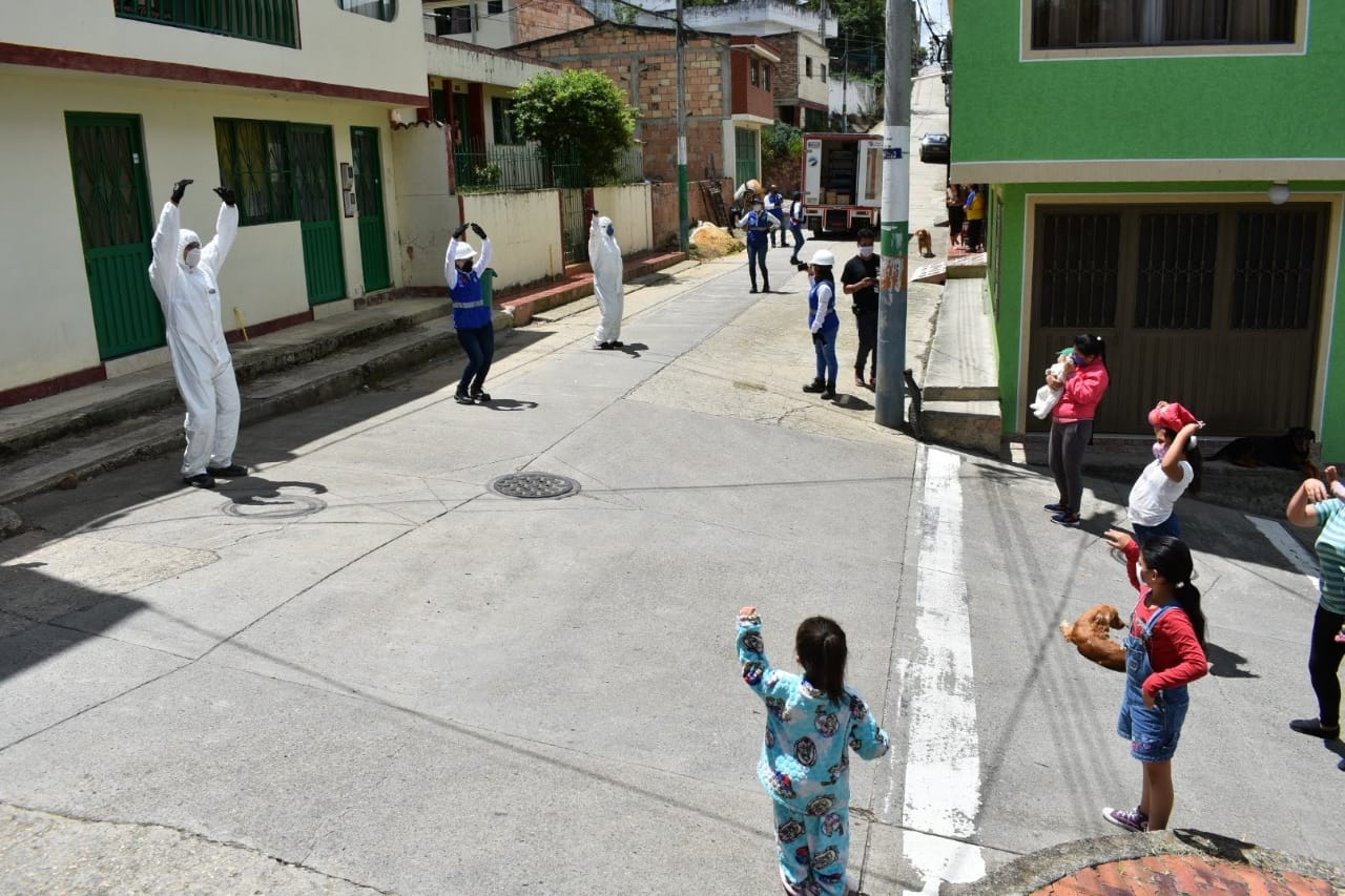 Imagen relacionada con Campaña de prevención del COVID-19 llega con actividad física a comunidad del Valle de Tenza