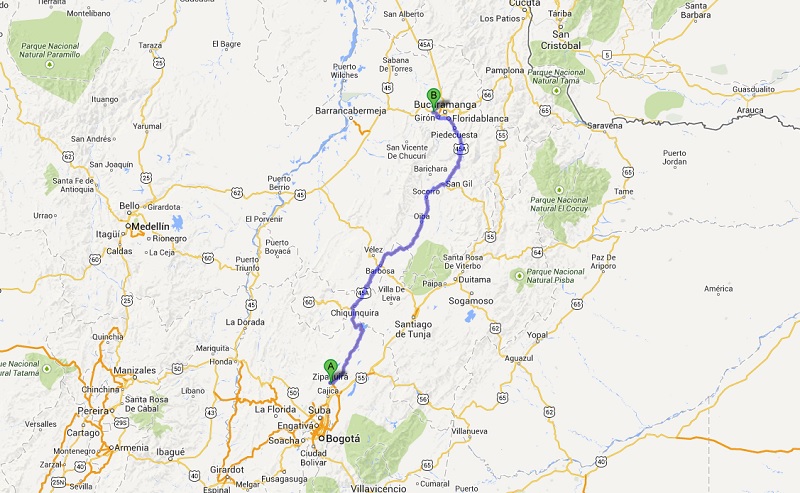 Imagen relacionada con Concesión Zipaquirá – Bucaramanga (Palenque) está a cargo de la ANI desde el 1 de enero de 2014
