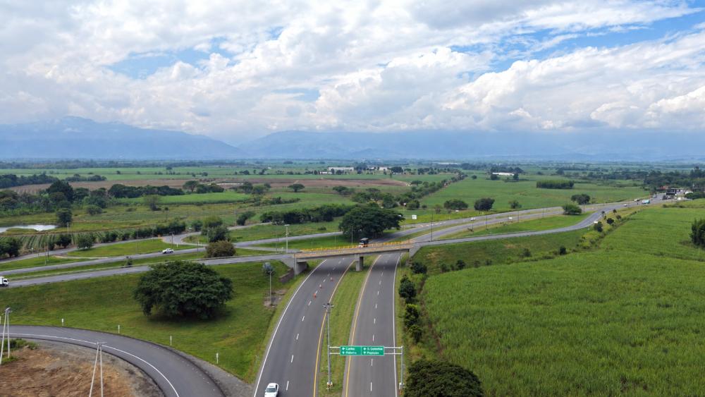 Imagen relacionada con ANI pone en funcionamiento segunda calzada entre Jamundí y Villa Rica en el proyecto Nueva Malla Vial del Valle del Cauca: Accesos Cali y Palmira