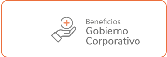Botón que lleva a la información de Beneficios del Gobierno Corporativo