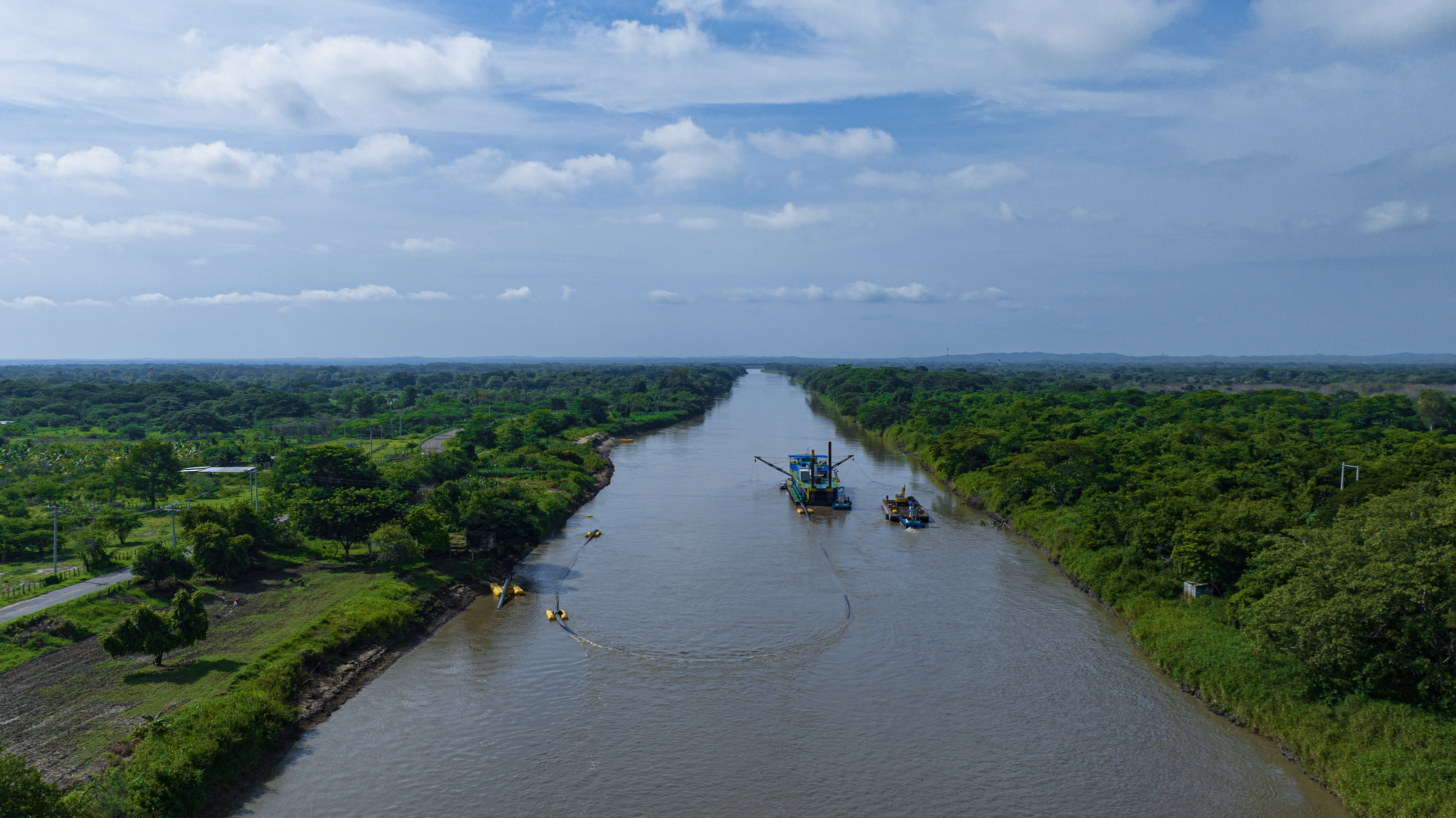 AGENCIA NACIONAL DE INFRAESTRUCTURA Y CONCESIONARIO INICIAN DRAGADO DEL CANAL DEL DIQUE AGENCIA NACIONAL DE INFRAESTRUCTURA Y CONCESIONARIO INICIAN DRAGADO DEL CANAL DEL DIQUE