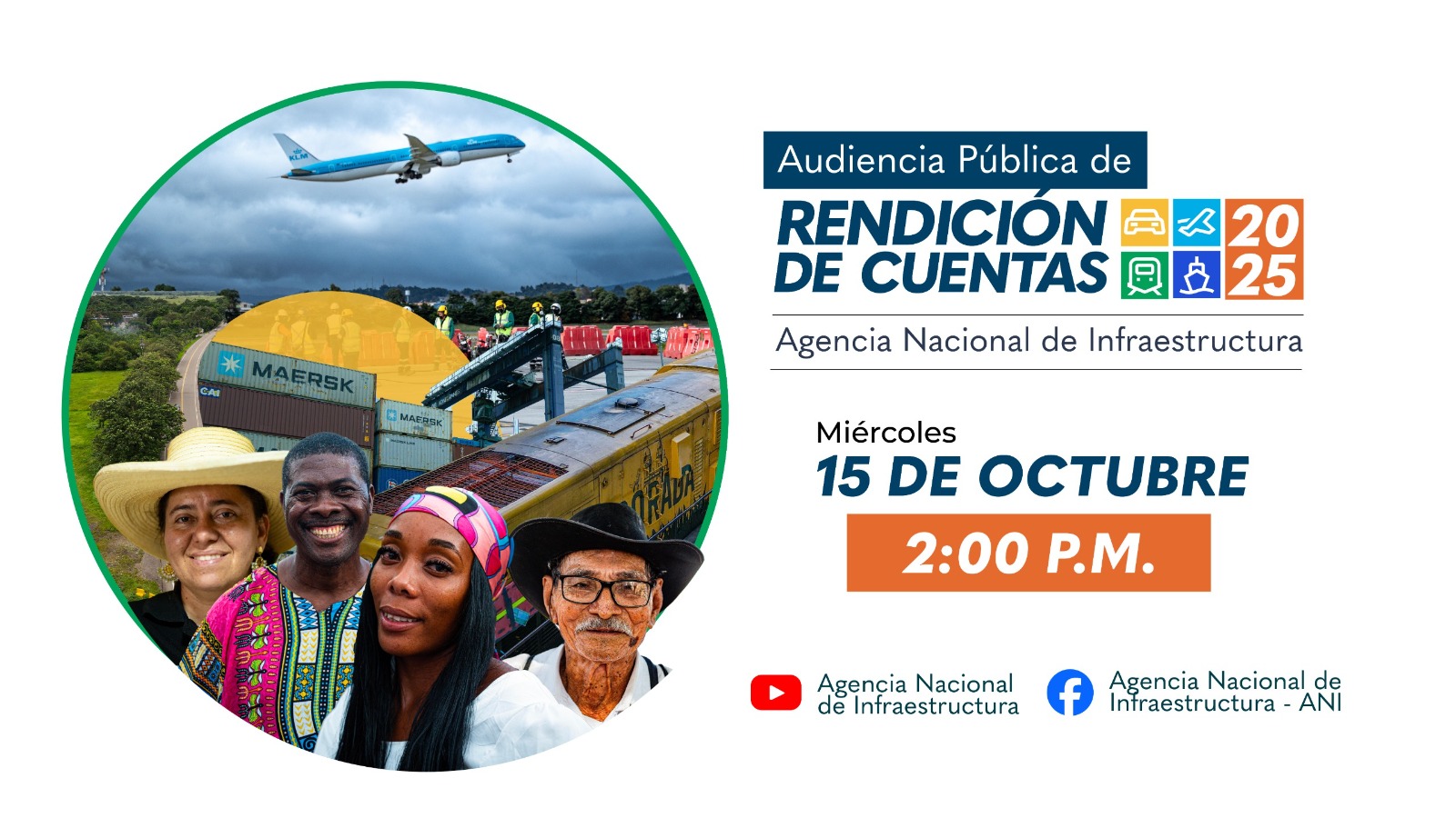 Agencia Nacional de Infraestructura Rendirá cuentas a la ciudadanía 