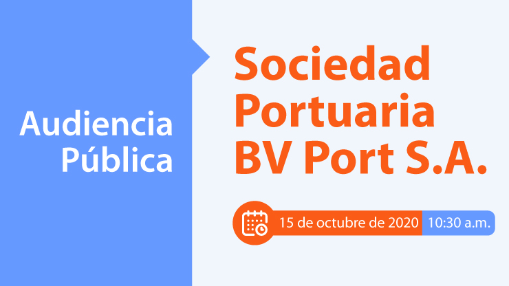 AUDIENCIA PÚBLICA SOCIEDAD BV PORT S.A. AUDIENCIA PÚBLICA SOCIEDAD BV PORT S.A.