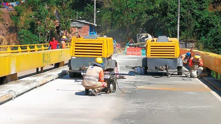 Comienzan las obras de reparación del Puente de Irra Comienzan las obras de reparación del Puente de Irra