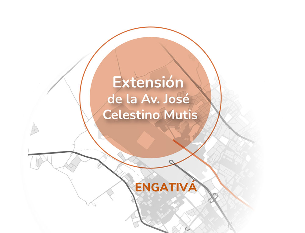 Invitación a participar en el espacio informativo y participativo obra "Extensión Av. José Celestino Mutis - Calle 63"