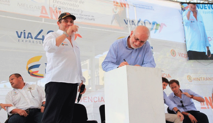 Gobierno Nacional firmó contrato para la nueva concesión de la Autopista Bogotá – Girardot Gobierno Nacional firmó contrato para la nueva concesión de la Autopista Bogotá – Girardot