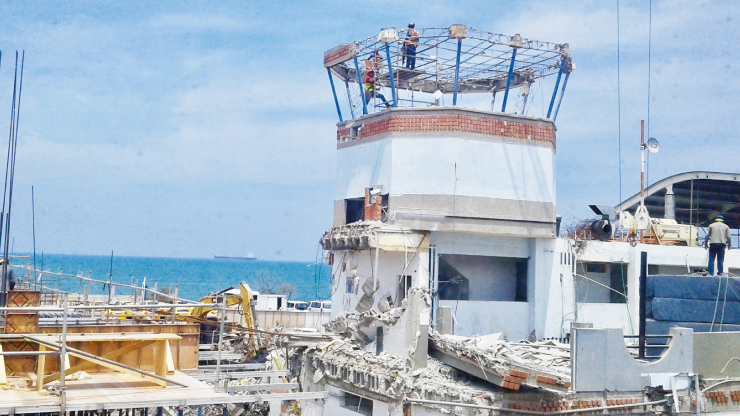 Antigua terminal del Aeropuerto de Santa Marta fue totalmente demolida Antigua terminal del Aeropuerto de Santa Marta fue totalmente demolida