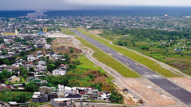 Finalizaron obras civiles de ampliación de pista en el Aeropuerto El Caraño de Quibdó