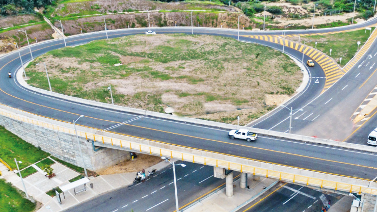 Más del 90% de los usuarios de la vía Puerto Colombia - Barranquilla califican como positivas las obras entregadas