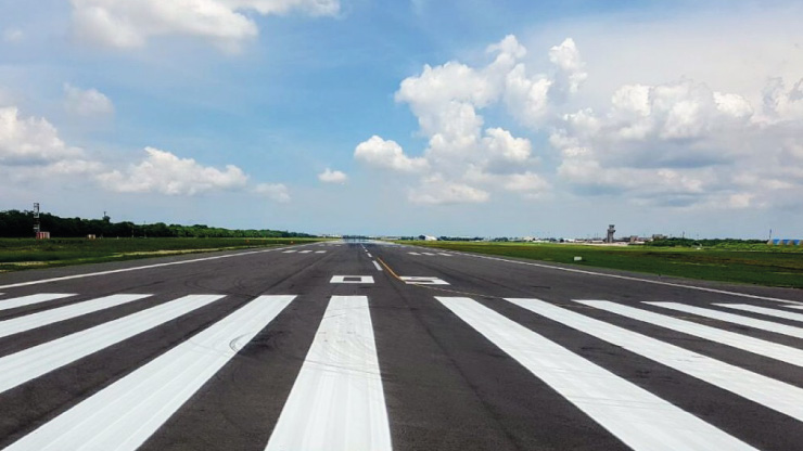 Terminó la repavimentación de la pista del Aeropuerto de Barranquilla
