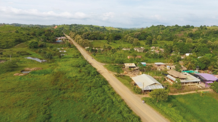 Así avanza la adecuación del acceso a Mellitos en el Urabá