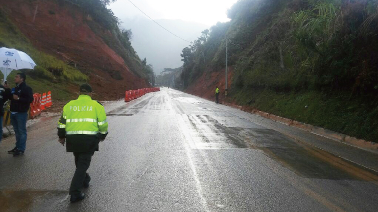 Reabierta la vía Medellín - Santa fe de Antioquia