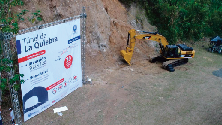 Gobierno Nacional inicia construcción del Túnel de La Quiebra en Antioquia