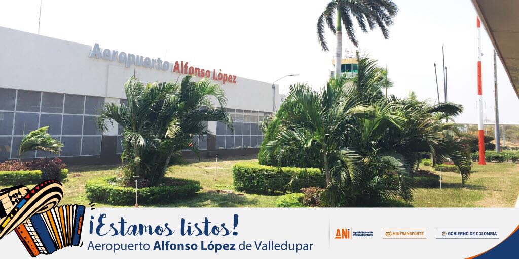 Aeropuertos de Valledupar, Santa Marta y Barranquilla viven el Festival Vallenato